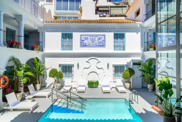 Hotel La Fonda in Andalusië | gebouw